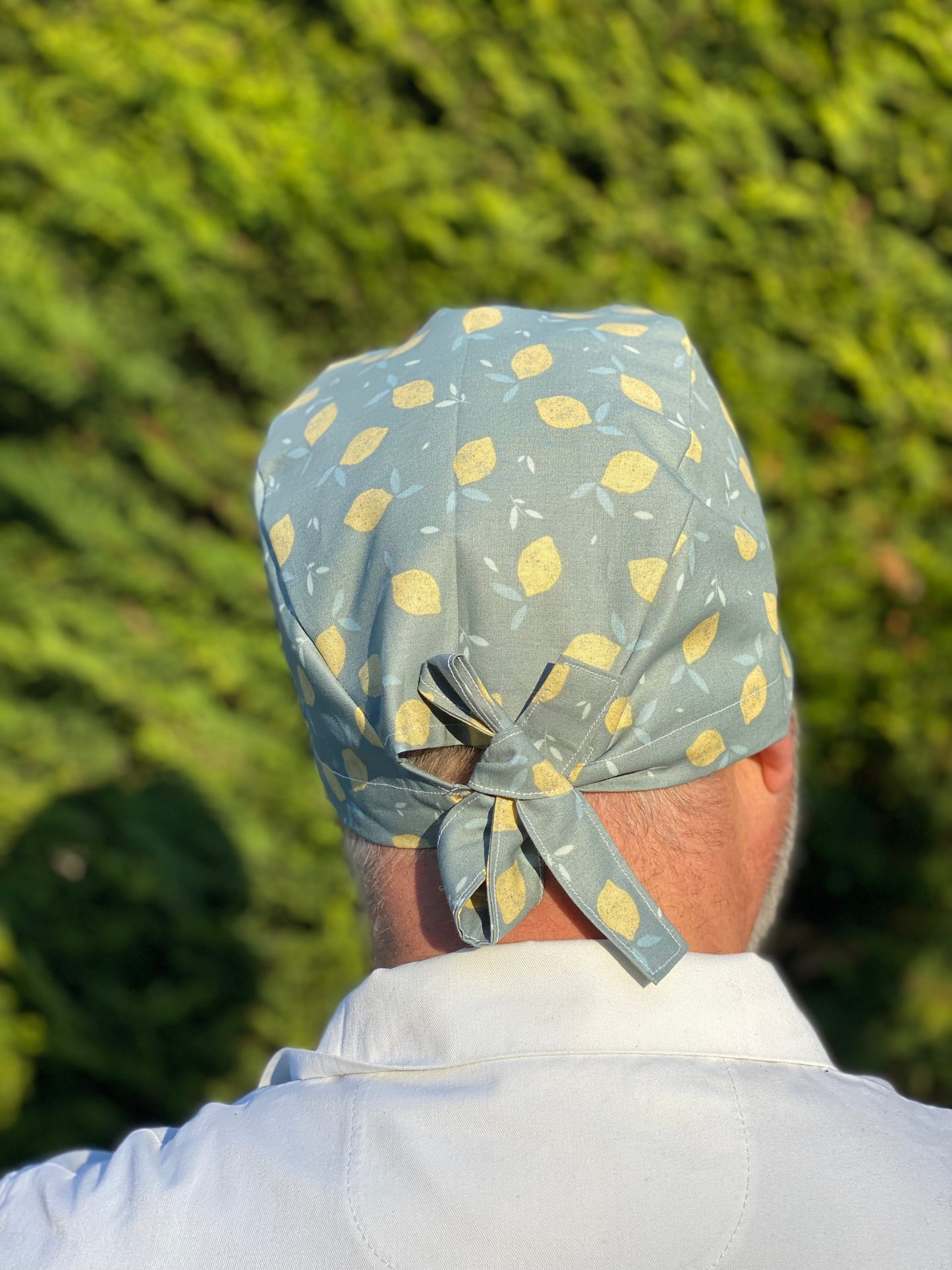 Calot de bloc opératoire en tissu - citrus